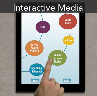 Interactive touch screen presentations